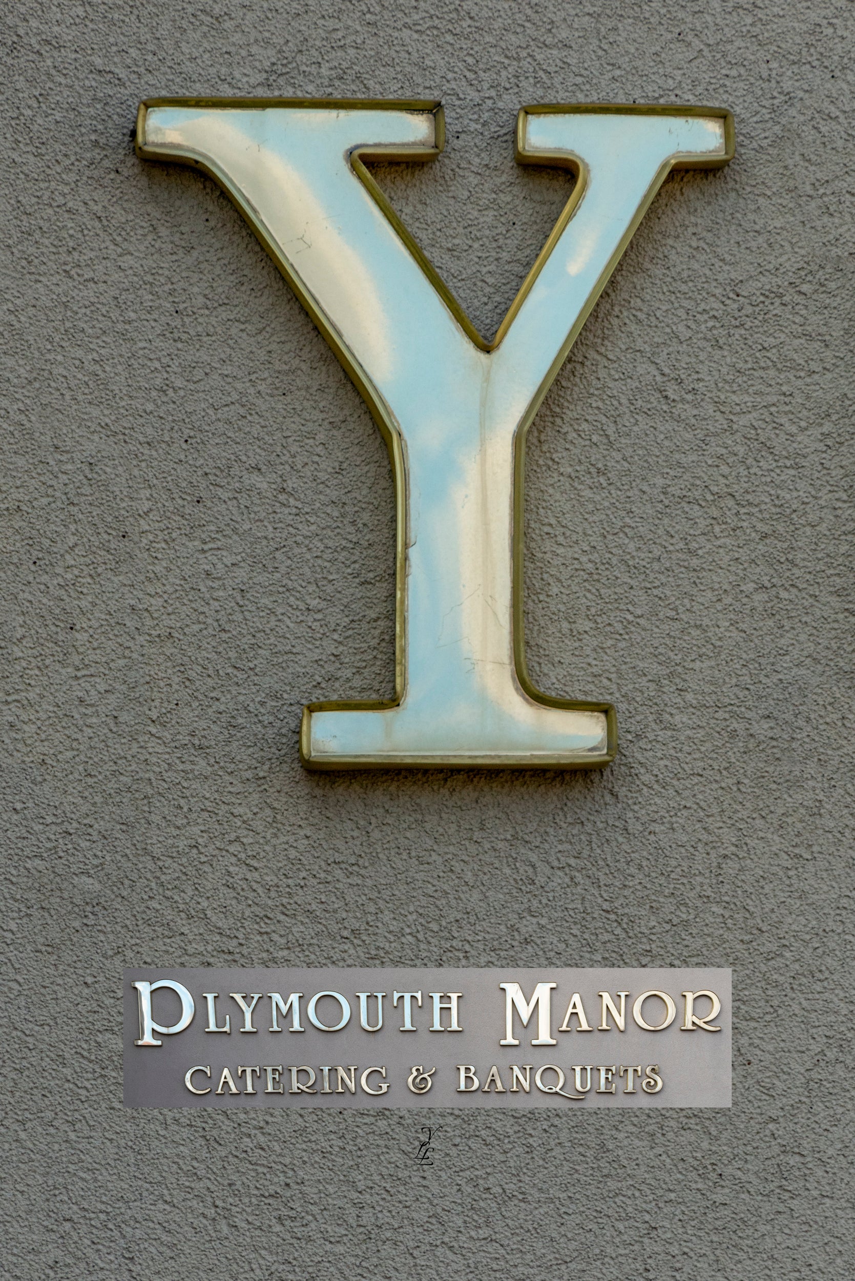 Your Life Letters (YLL) are unique photo letter art from Plymouth, Michigan that answers the question, "where was this taken?". Each YLL from A to Z is taken at a location that has memory for the customer and is shown in the upper two thirds of the photo. The sign the letter was taken from is represented in the lower one third of the photo.